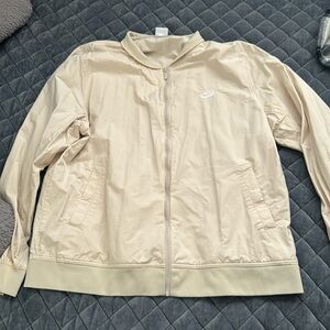 Nike Cream Zip Up Jacket